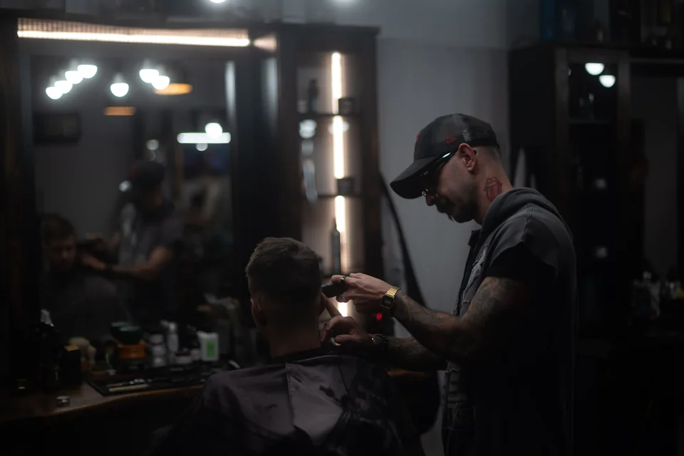 Pillanat a Geronimo’s Barber Shopból