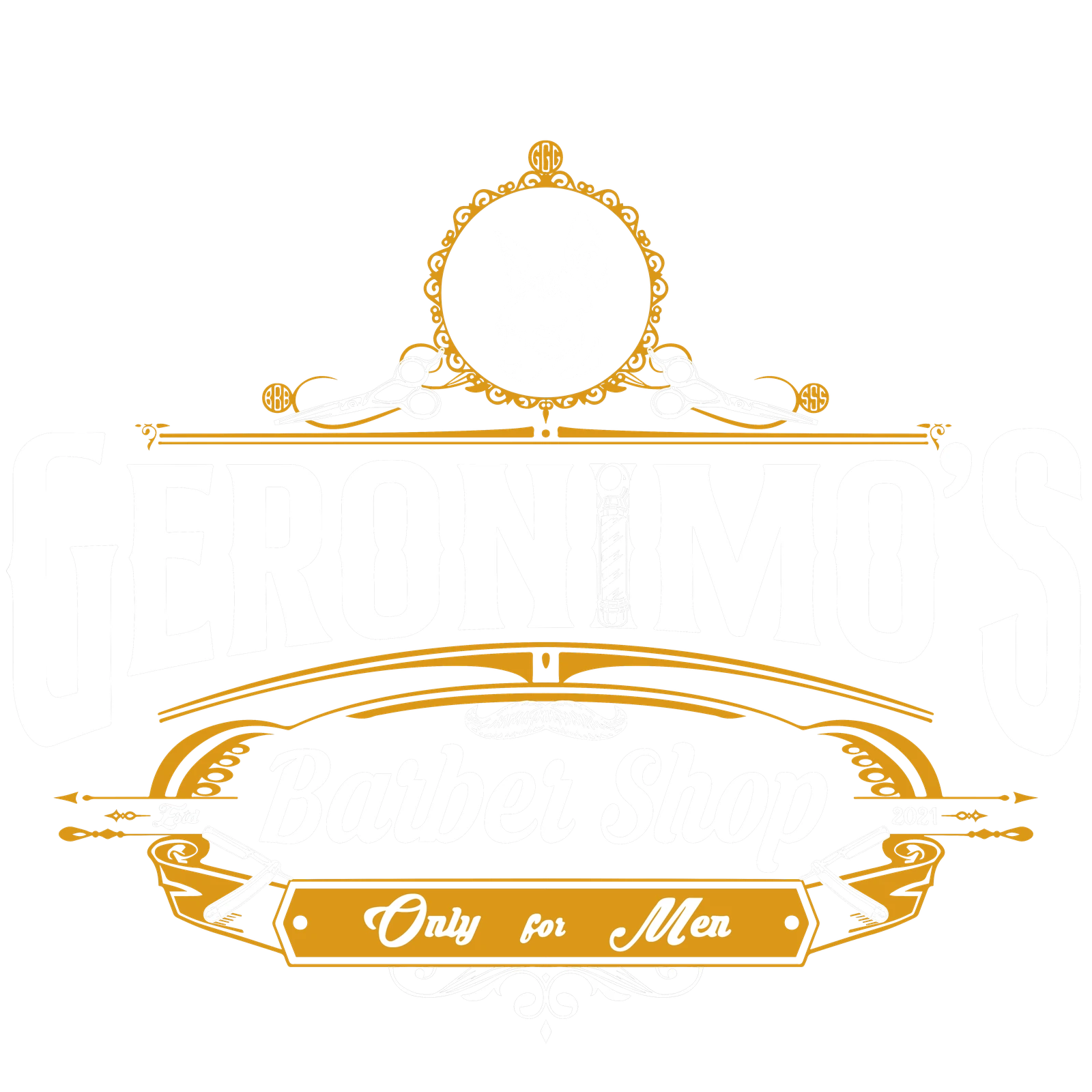 Geronimo’s Barber Shop — Only for Men